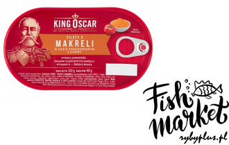 Filety z makreli w sosie pomidorowym z curry - King Oscar / 160g