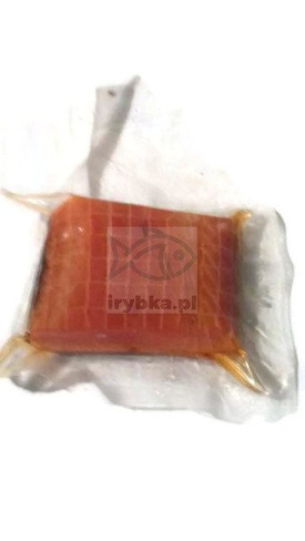 Łosoś polędwica wędzona na zimno / 400 g