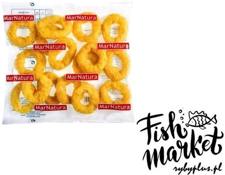 Kalmary krążki panierowane - mrożone / 1kg