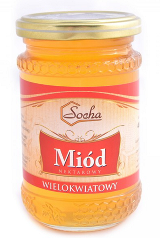 Miód wielokwiatowy 400g - Polski
