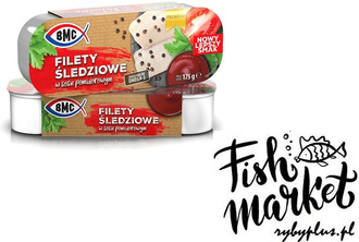 Filety śledziowe w sosie pomidorowym - BMC - 175g