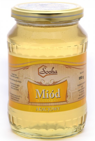 Miód akacjowy 950g - Polski