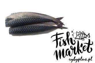 Makrela cała patroszona bez głowy świeża / 1000 g