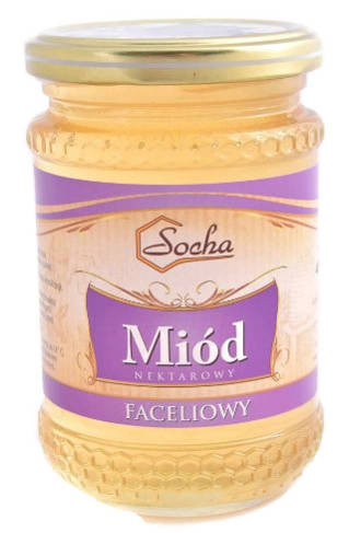 Miód faceliowy 400g - Polski