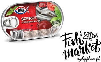 Szprot w sosie pomidorowym - BMC - 170g