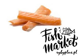 Łosoś wędzony na gorąco, paski  / 300 g