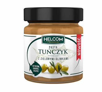 Pasta z tuńczyka z oliwkami / 180g / Helcom