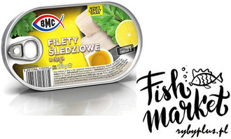 Filety z śledziowe w oleju - BMC - 170g