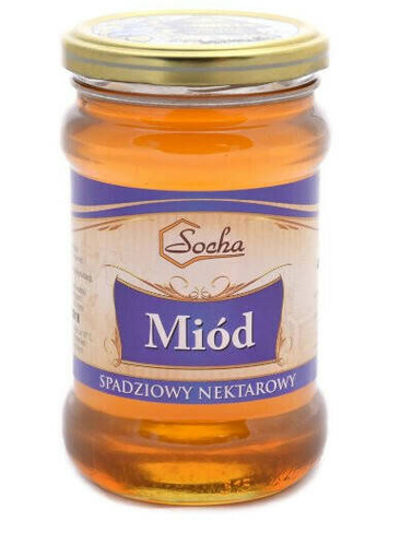Miód nektarowo-spadziowy 400g - Polski