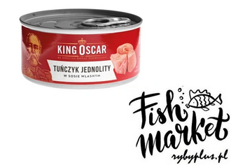 Tuńczyk - jednolity w sosie własnym -  King Oscar - 170g