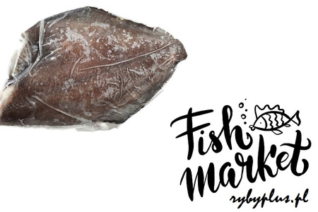 Halibut cały bez głowy 1000g