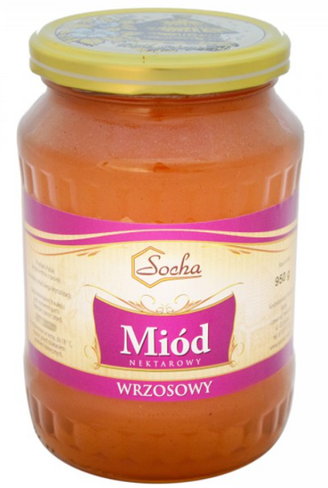 Miód wrzosowy 950g - Polski