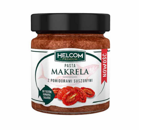 Pasta z makreli z suszonymi pomidorami / 180g / Helcom
