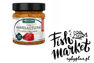 Pasta z makreli i pstrąga z papryką grilowaną / 180g / Helcom