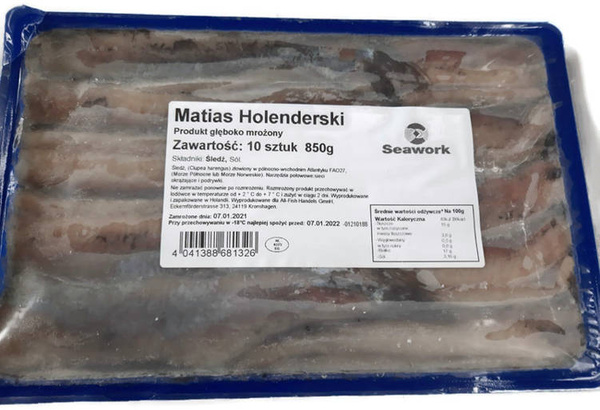 Śledź holenderski oryginalny / 800 g