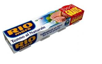 Tuńczyk w sosie własnym 4x80g - Rio Mare