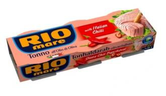 Tuńczyk w oliwie z oliwek z chilli 3x80g - Rio Mare
