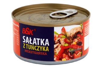 Sałatka z tuńczyka meksykańska / 185g /  B&K