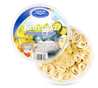 Koreczki śledziowe w oleju (Bryza) / 220g