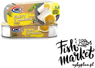 Filety z makreli w oleju - BMC - 175g