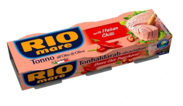 Tuńczyk w oliwie z oliwek z chilli 3x80g - Rio Mare