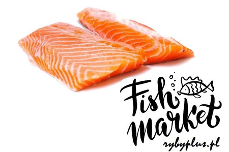 Łosoś wędzony na zimno - filet delikatesowy / 400 g (Trym D)