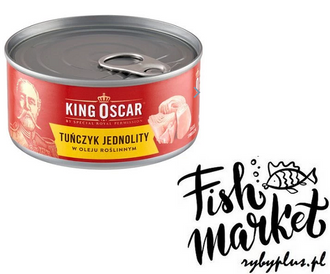 Tuńczyk - jednolity w oleju roślinnym -  King Oscar - 170g