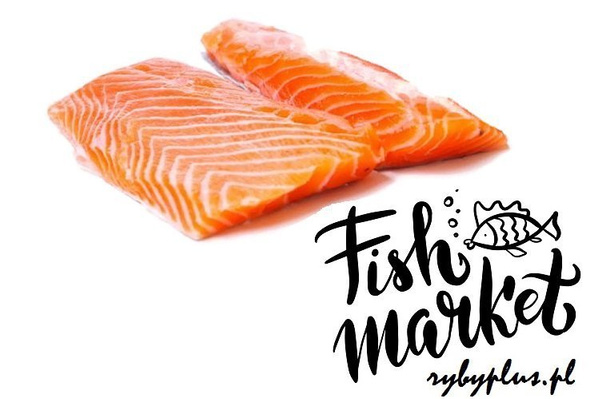Łosoś wędzony na zimno - filet delikatesowy / 400 g (Trym D)