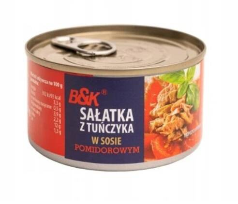 Sałatka z tuńczyka meksykańska / 185g / B&K