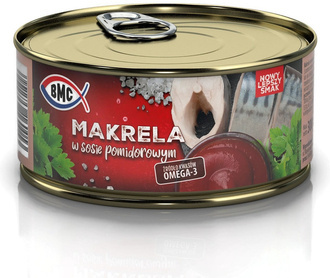 Makrela w sosie pomidorowym / 300g / BMC