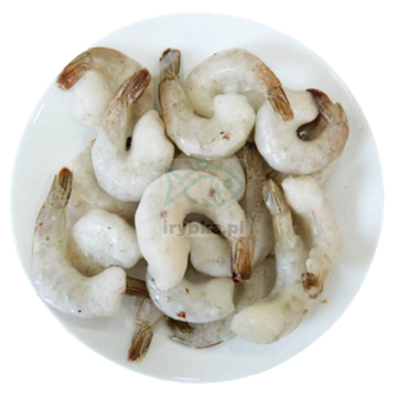 Krewetki Vannamei surowe bez głowy obrane - /16-20 kg/ - 30% glazury