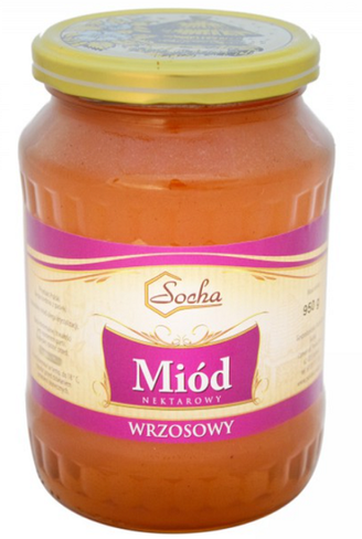 Miód wrzosowy 950g - Polski