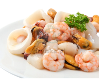 Owoce morza - MIX - 900g / ok 10% glazury /