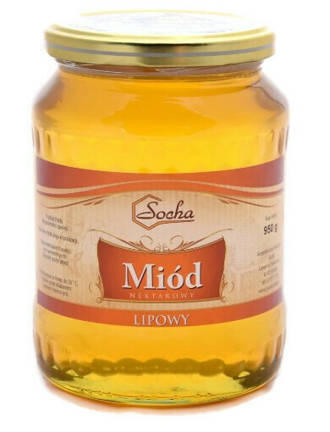 Miód lipowy 950g - Polski